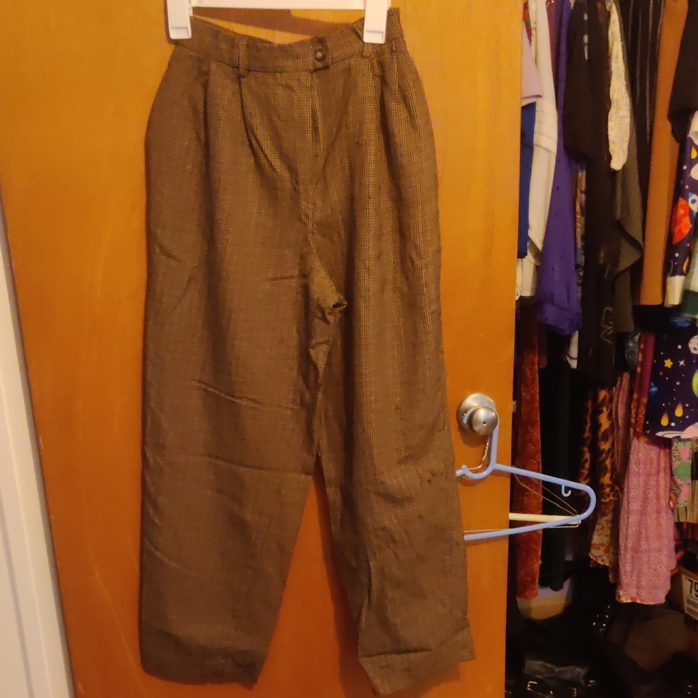 Men's Brown Dress Pants